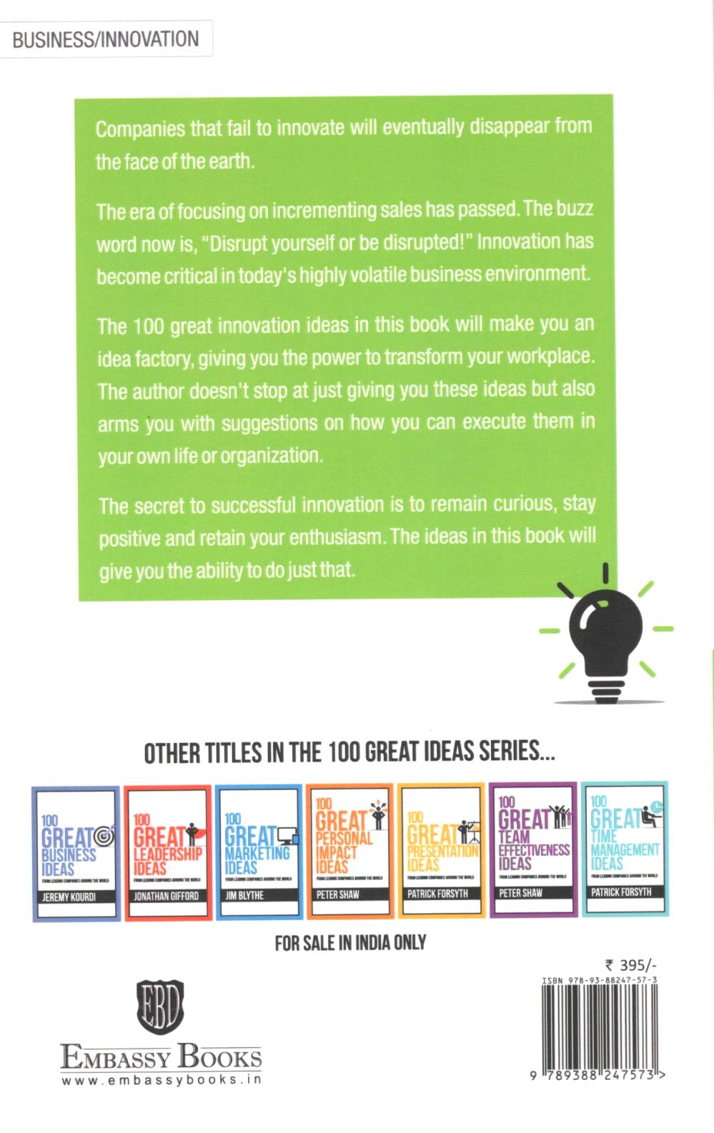 100 Great Innovation Ideas