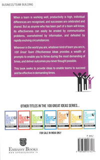 100 Great Team Effectiveness Ideas
