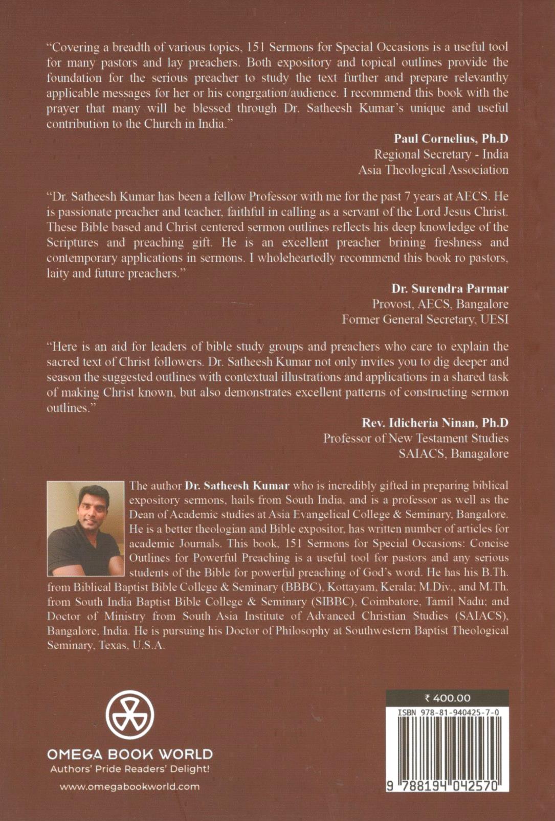 151 Sermons for Special Occasions