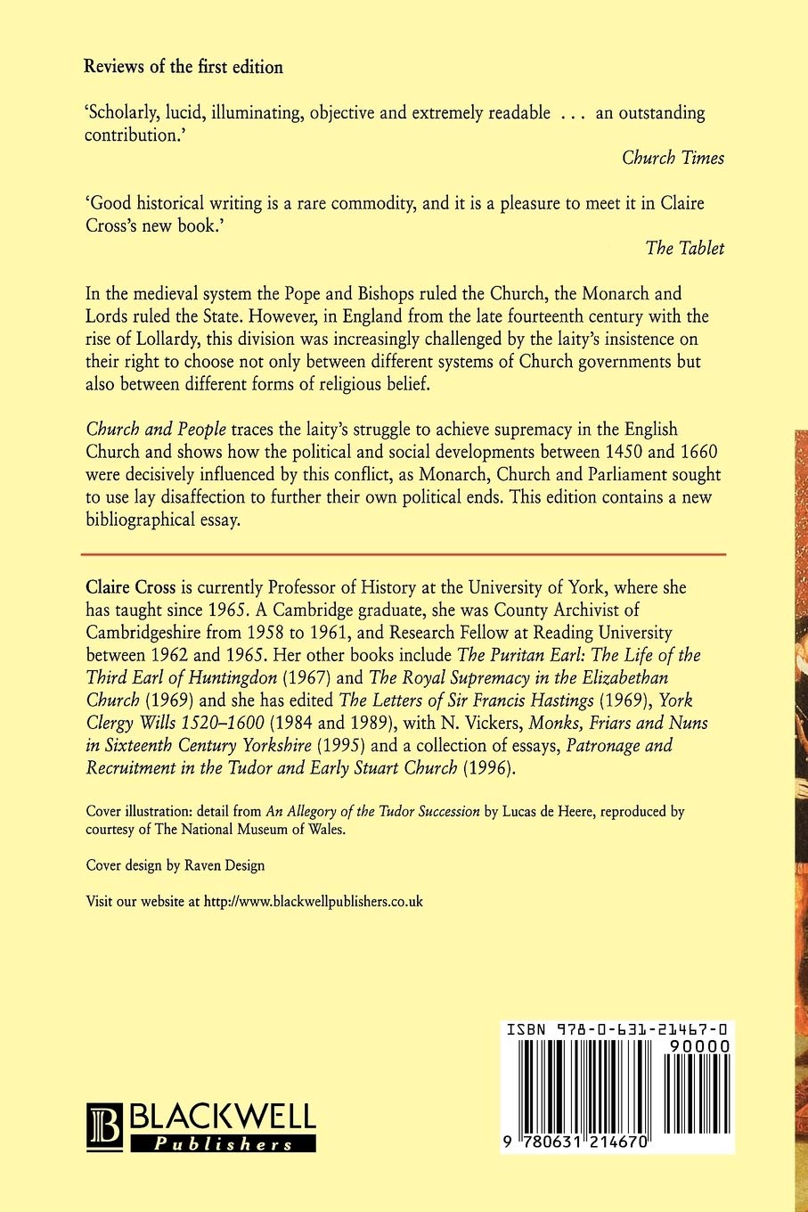 Church and People : England 1450-1660 (Second Edition)