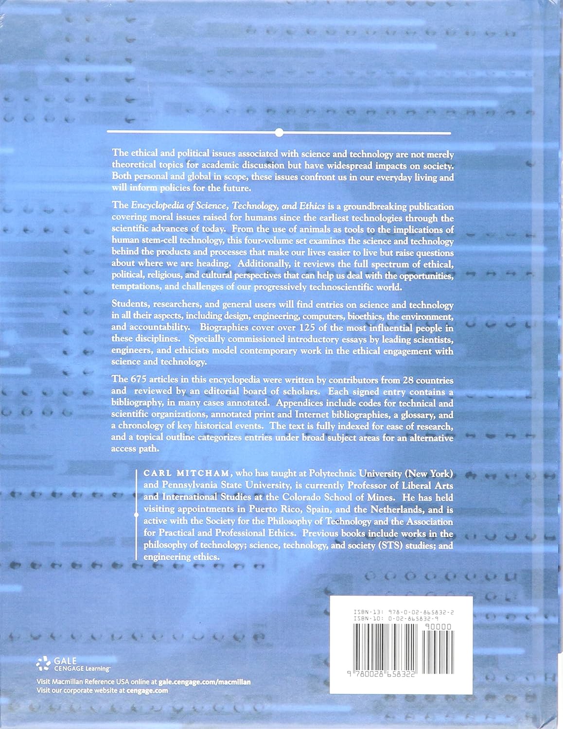 Encyclopedia of Science Technology Ethics (Set of 4 Volumes)