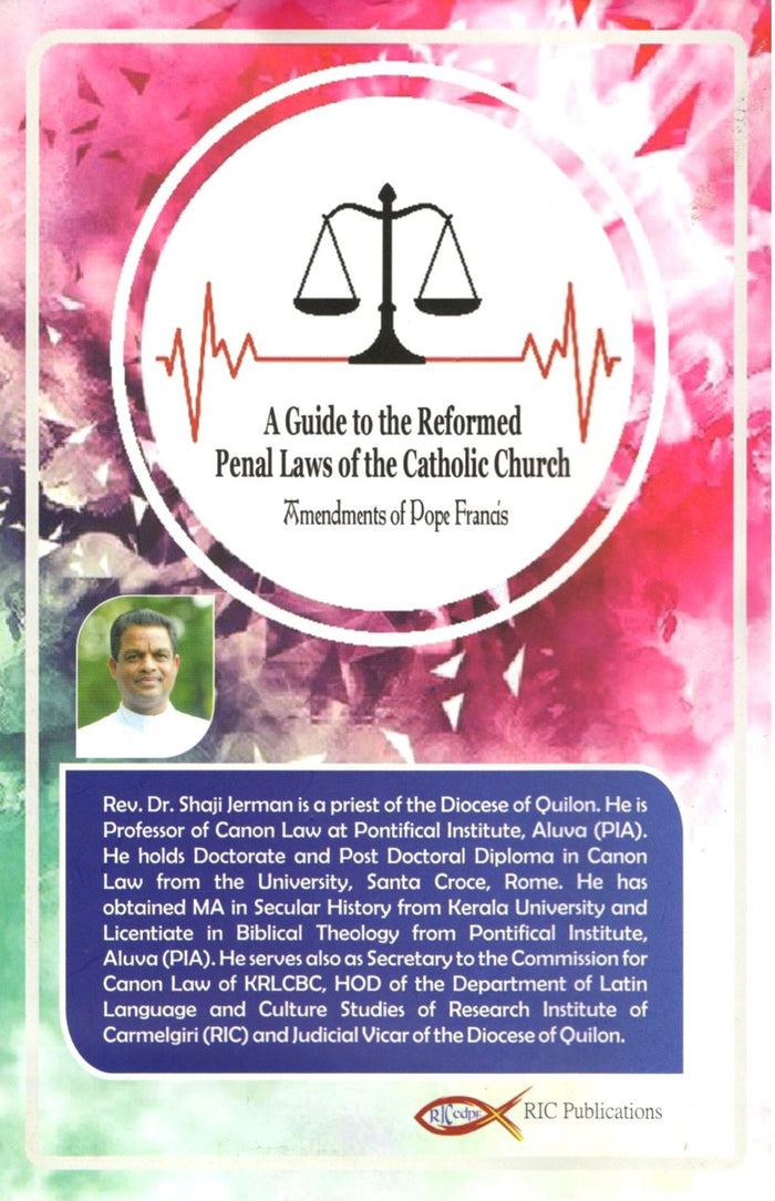 A Guide to Reformed Penal Laws of the Catholic Church
