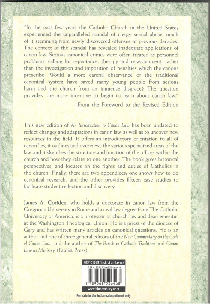 An Introduction to Canon Law