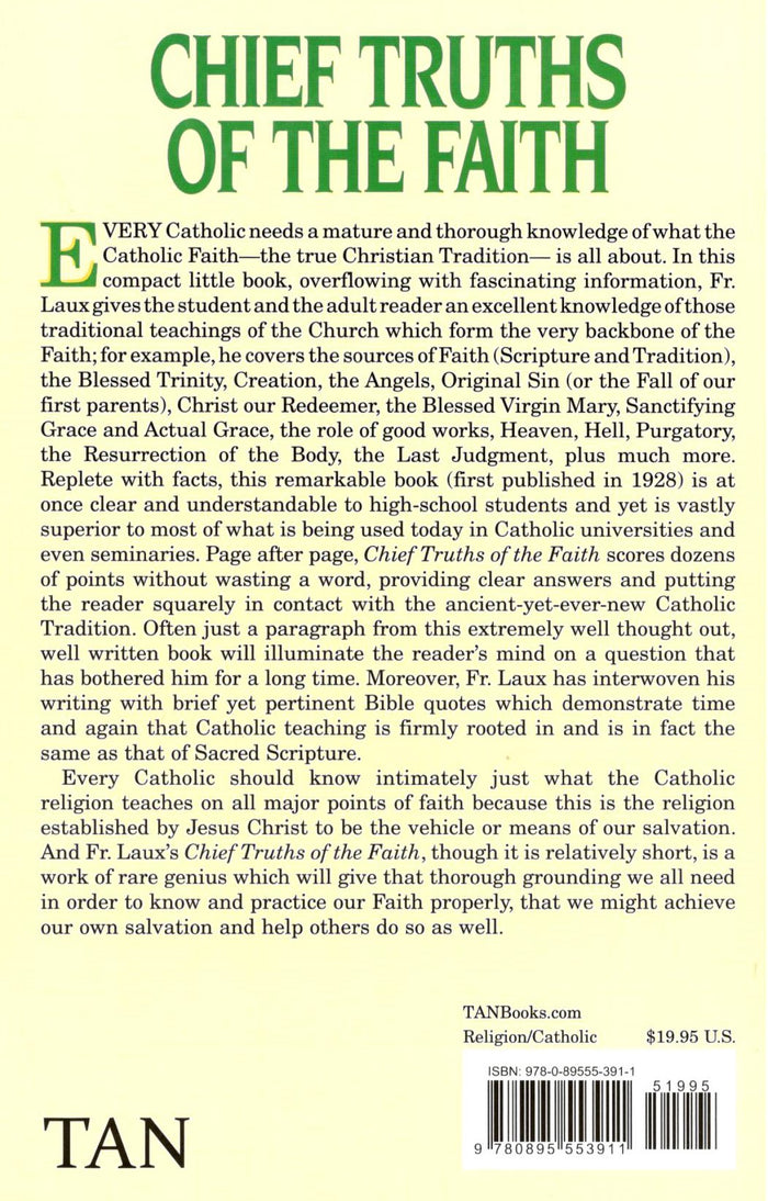 Chief Truths of the Faith - Book 1