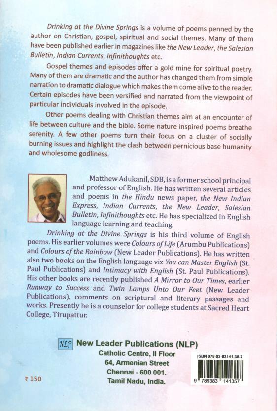 Drinking Deep at the Divine Springs