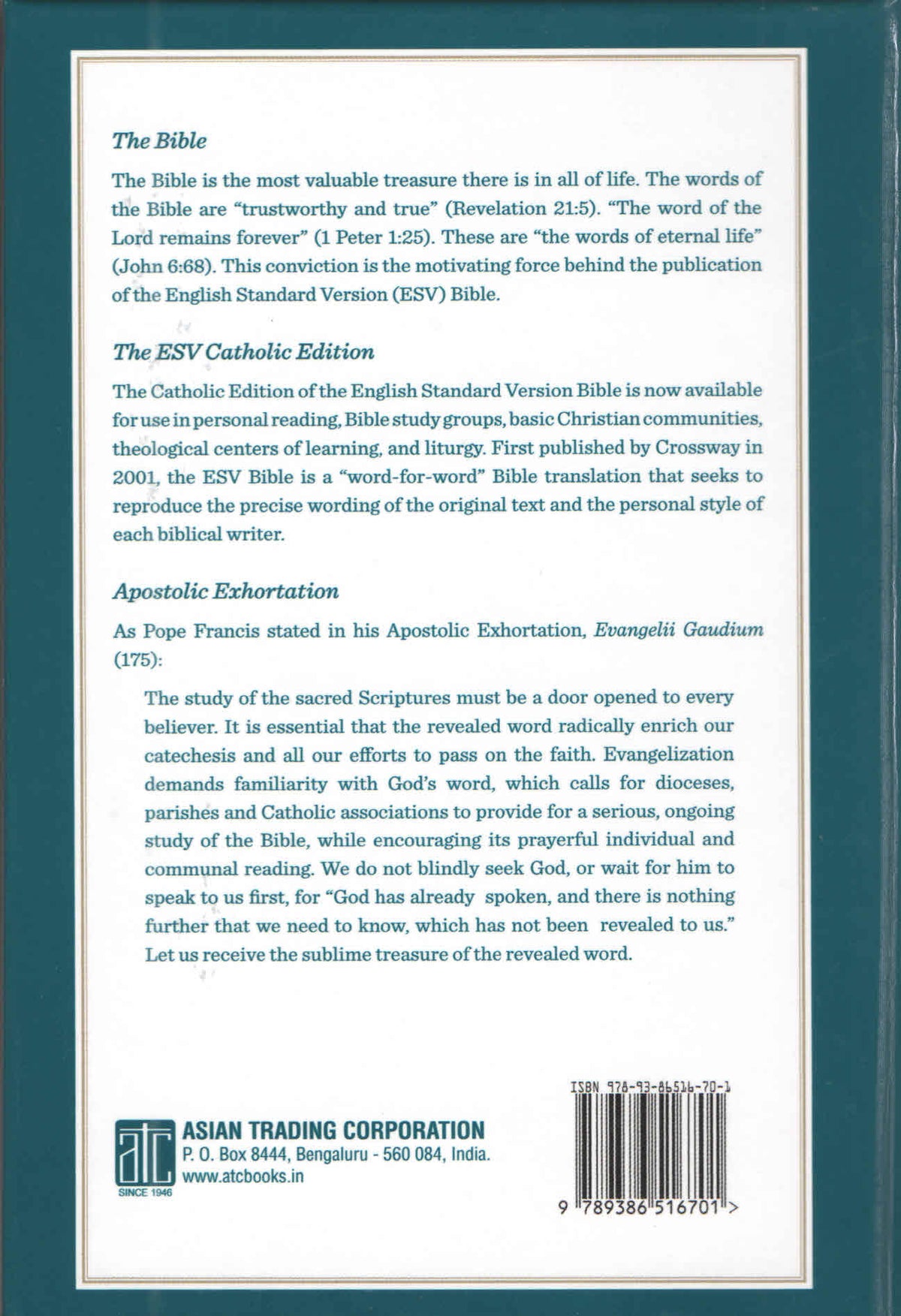 ESV - The Holy Bible : Pocket Edition