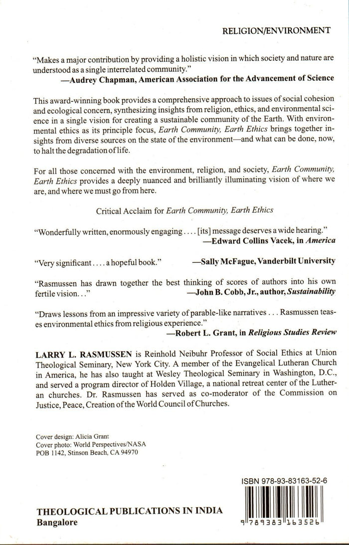 Earth Community, Earth Ethics