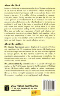 From Religion to Faith