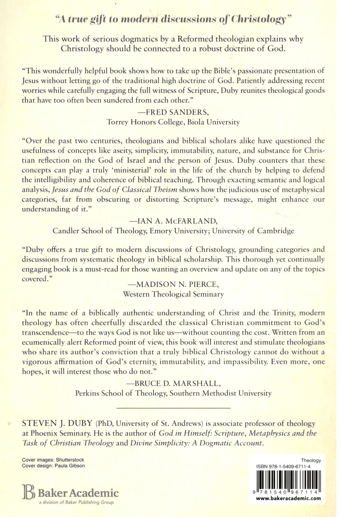 Jesus and the God of Classical Theism