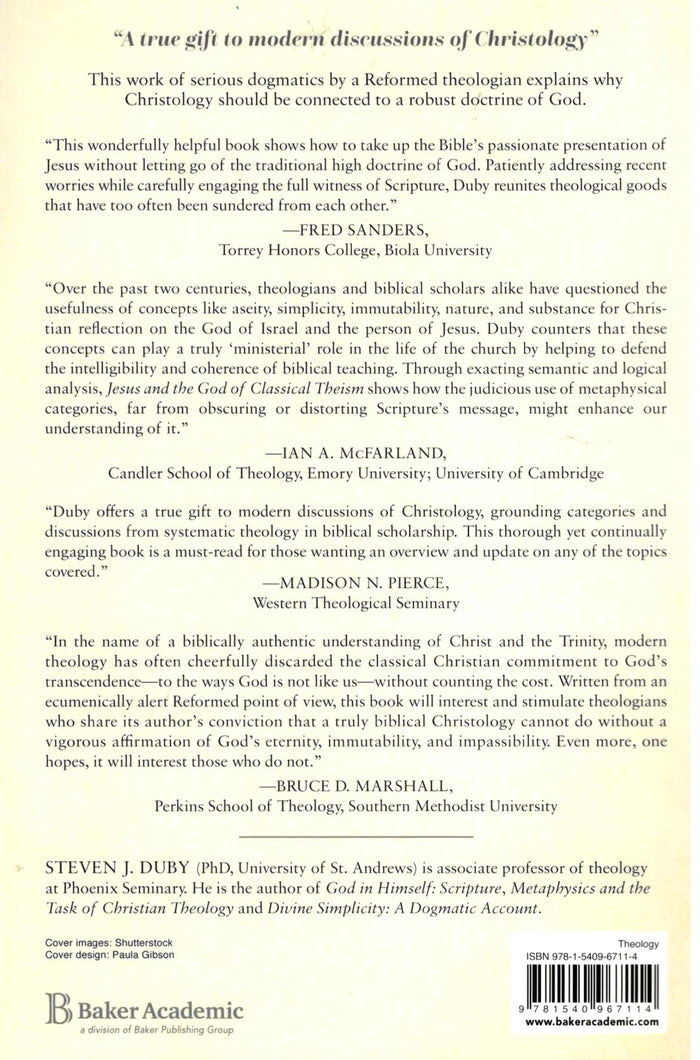 Jesus and the God of Classical Theism