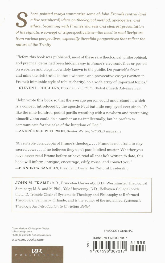John Frame's : Selected Shorter Writings (Vol. 1)