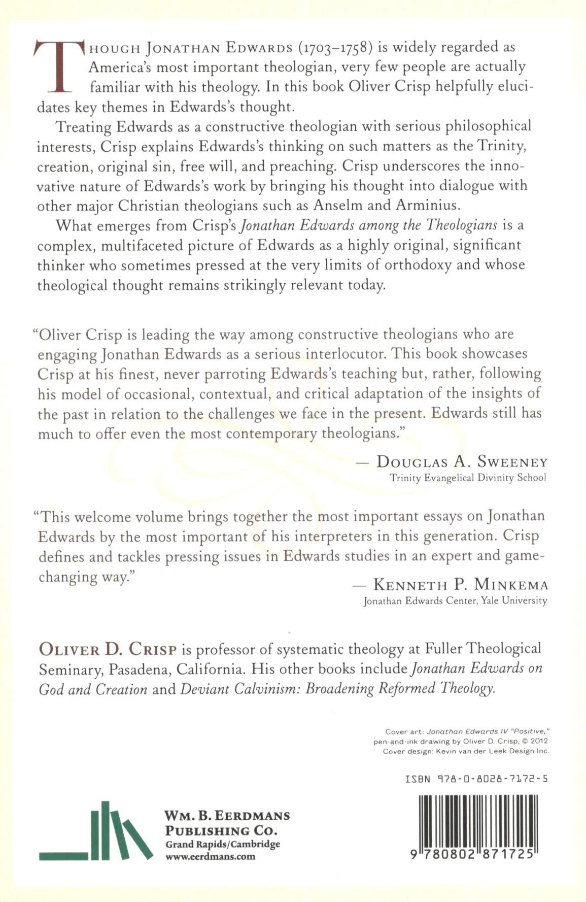 Jonathan Edwards among the Theologians