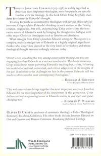 Jonathan Edwards among the Theologians