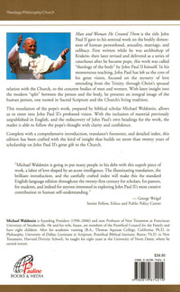 Man and Woman He Created Them