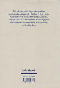 New Perspectives on American Epigraphy in Mesopotamia Qumran Egypt and Idumea