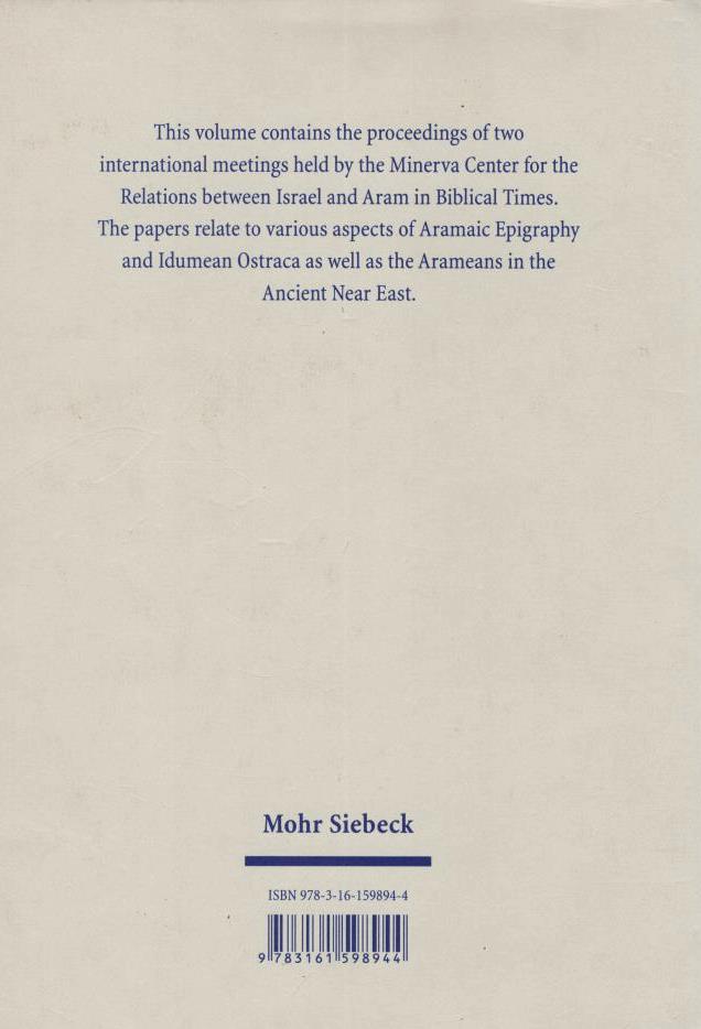New Perspectives on American Epigraphy in Mesopotamia Qumran Egypt and Idumea