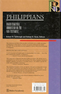 Philippians - Baker Exegetical Commentary on The New Testament