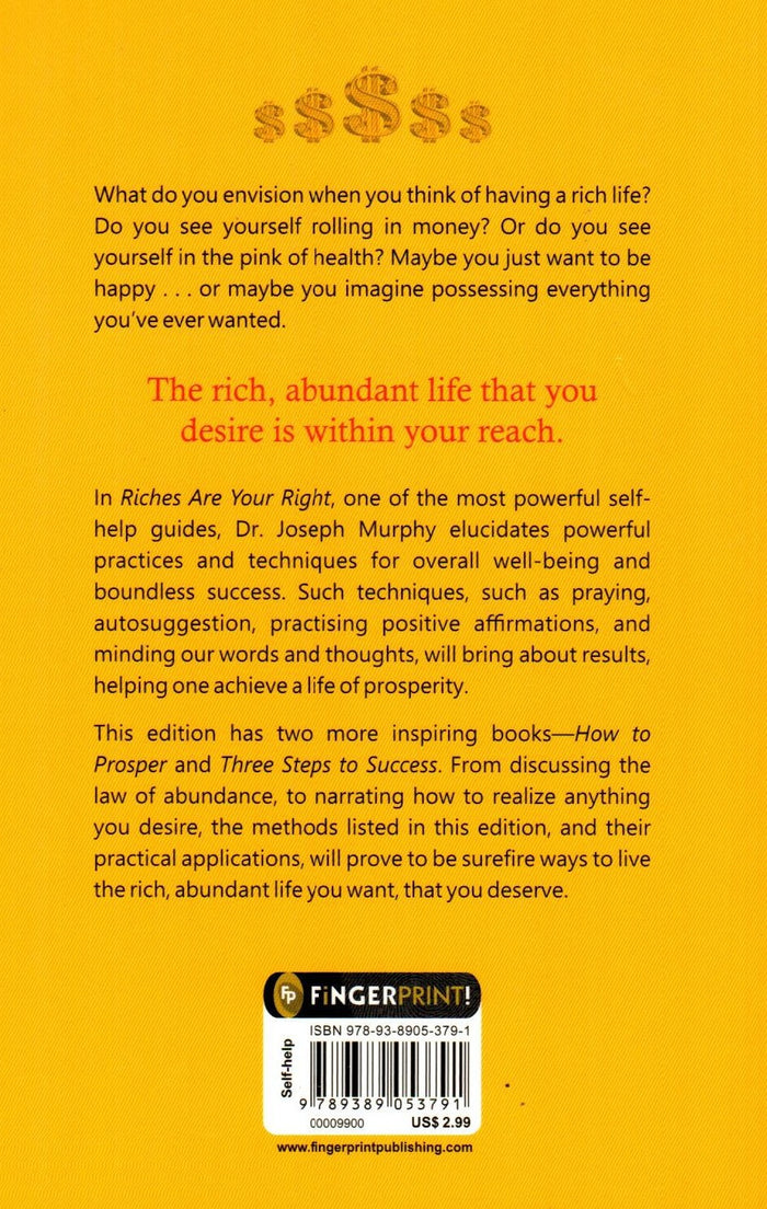 Riches Are Your Right