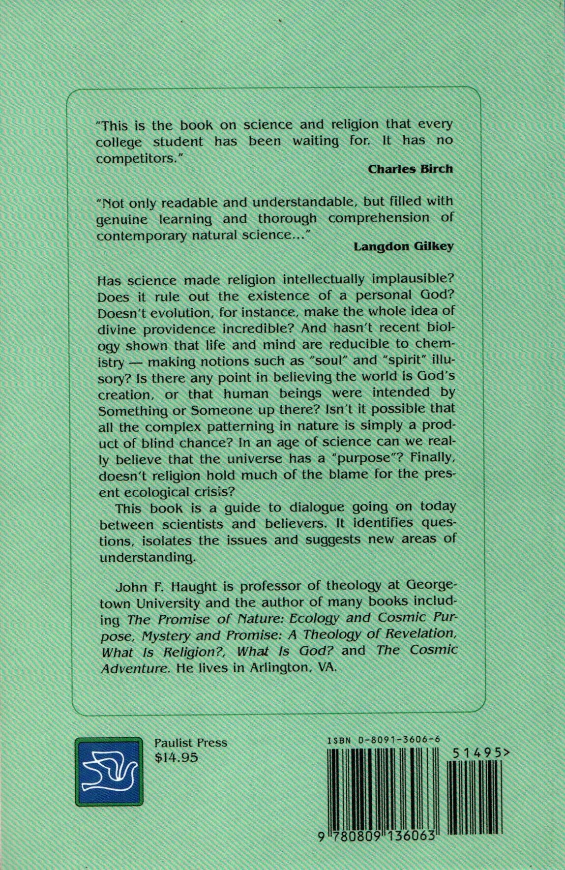 SCIENCE & RELIGION : From Conflict to Conversation