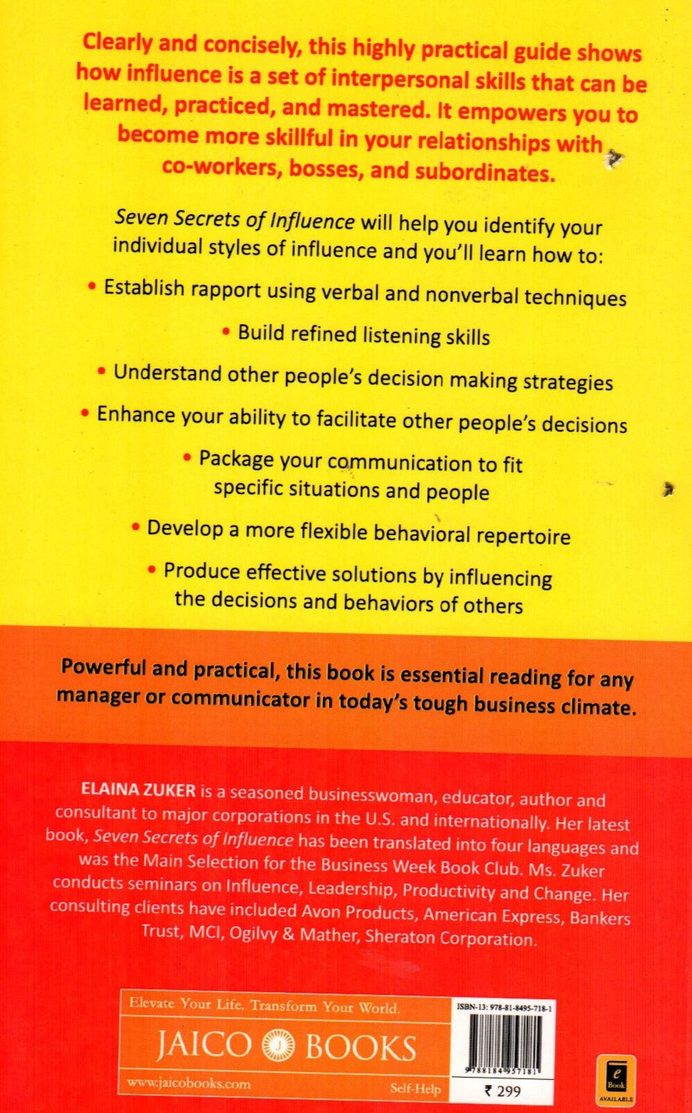 Seven Secrets of Influence