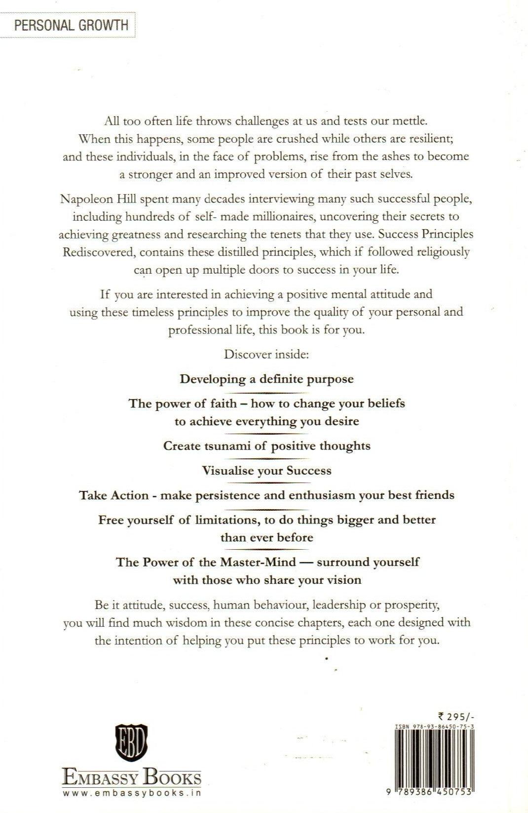 Success Principles Rediscovered