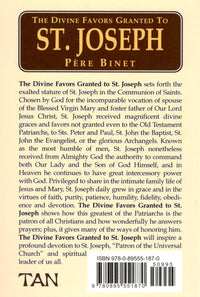 The Divine Favors Granted to St. Joseph