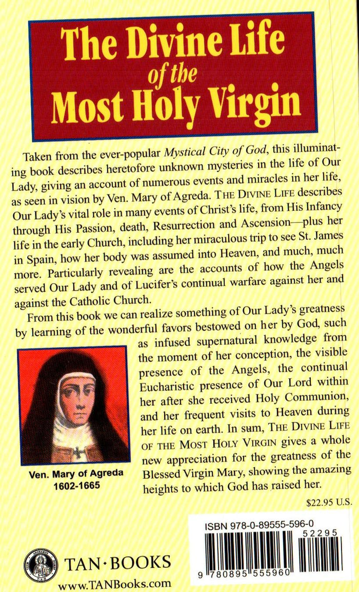 Divine Life of the Most Holy Virgin