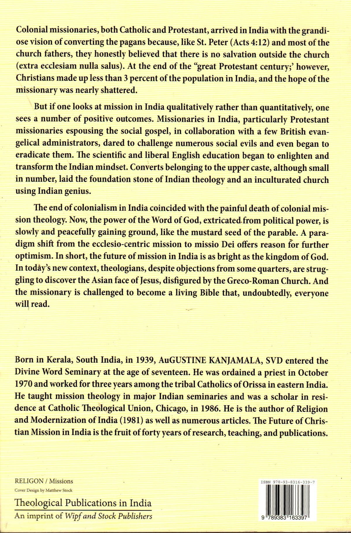 The Future of Christian Mission in India : 4