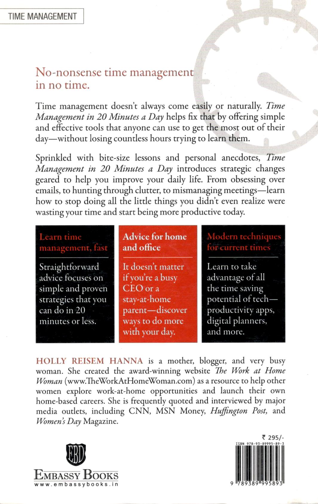 Time Management In 20 Minutes A Day