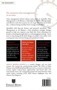 Time Management In 20 Minutes A Day