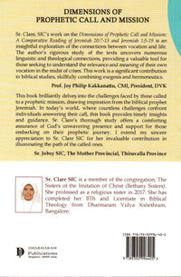 Dimensions of Prophetic Call and Mission