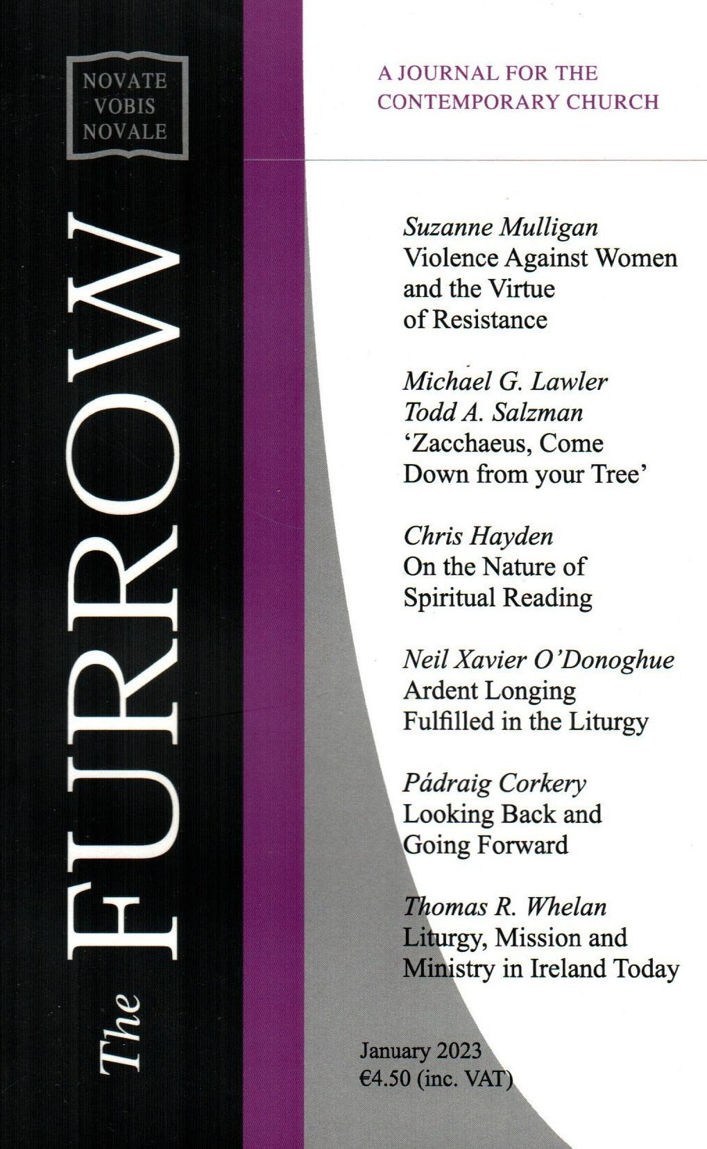 The Furrow - A Journal for The Contemporary Church | January 2023
