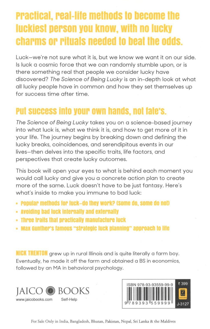 The Science of Being Lucky