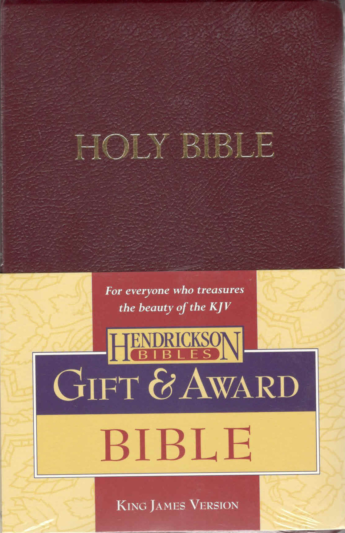 KJV : Gift & Award Bible-Burgundy