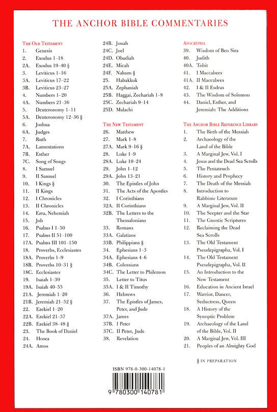 The Anchor Bible - Romans