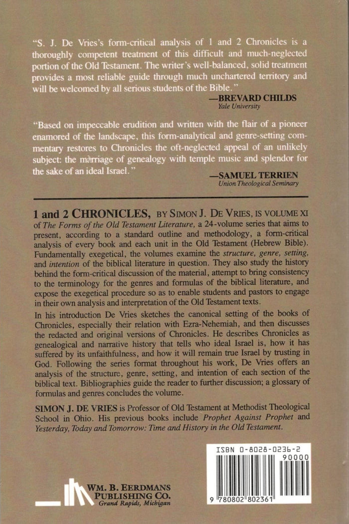 FOTL: 1 & 2 Chronicles