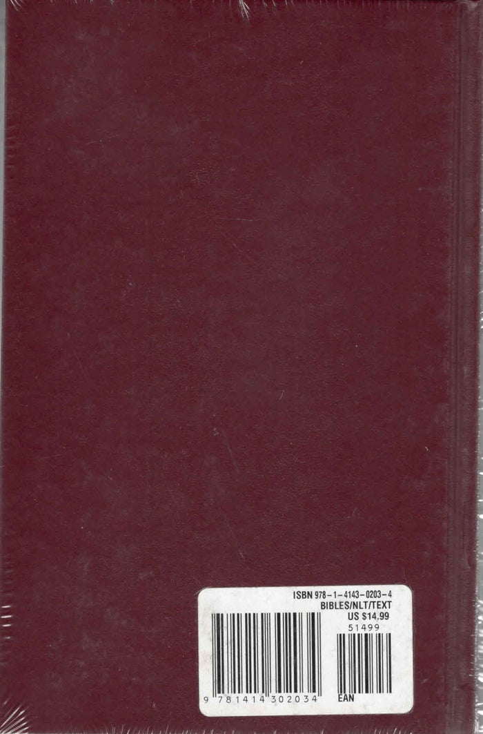 NLT Pew Bible Burgundy