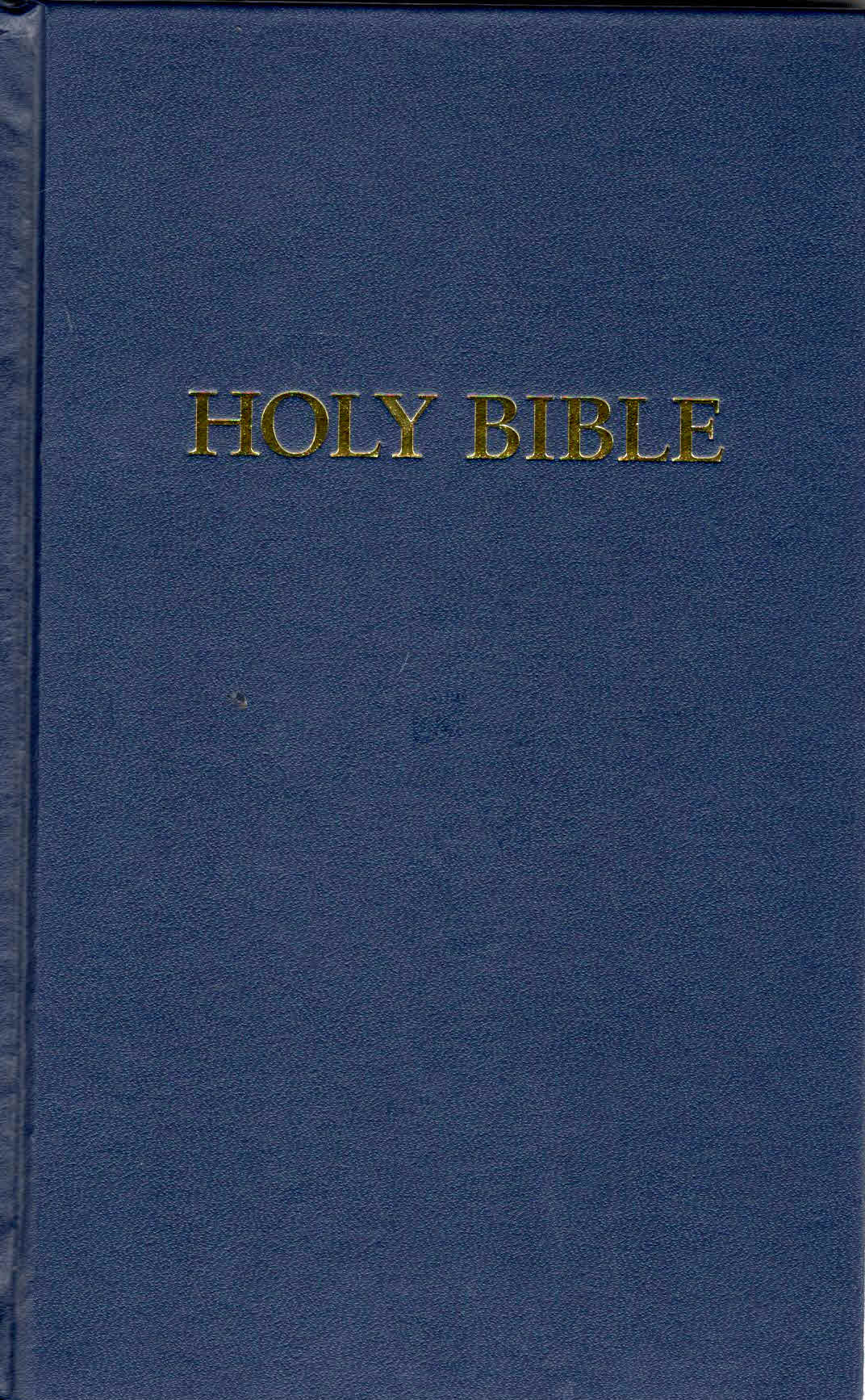 KJV Pew Bible- Blue
