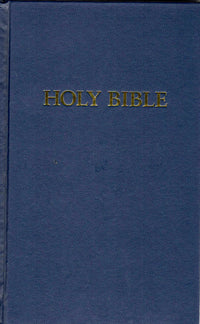 KJV Pew Bible- Blue