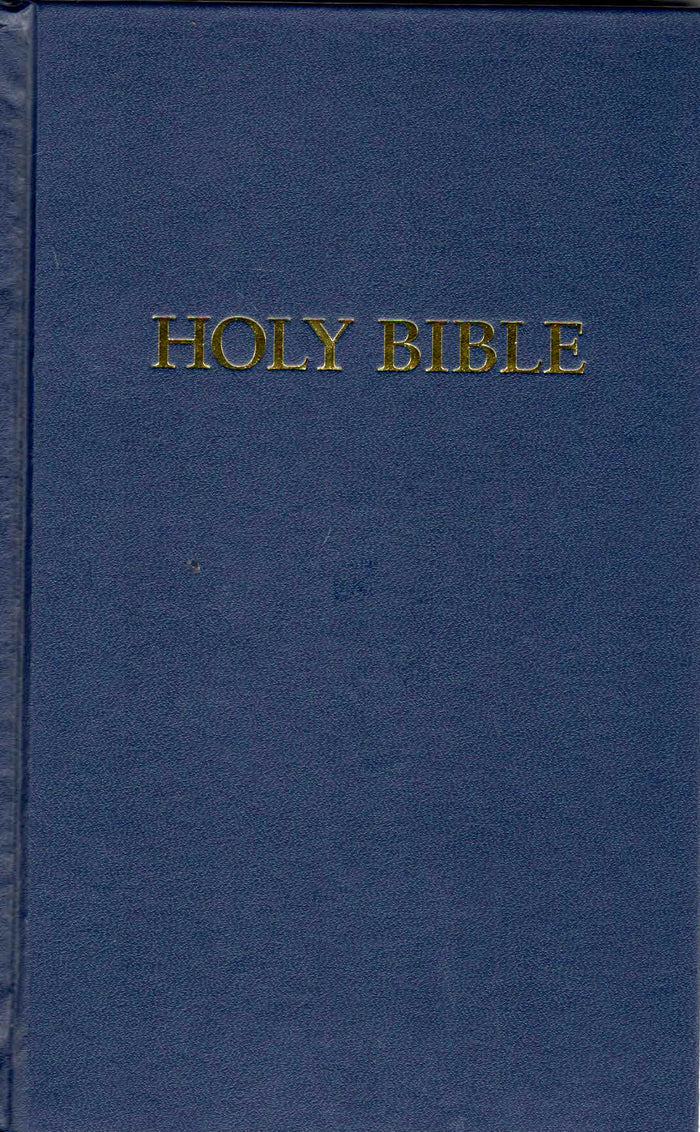 KJV Pew Bible- Blue