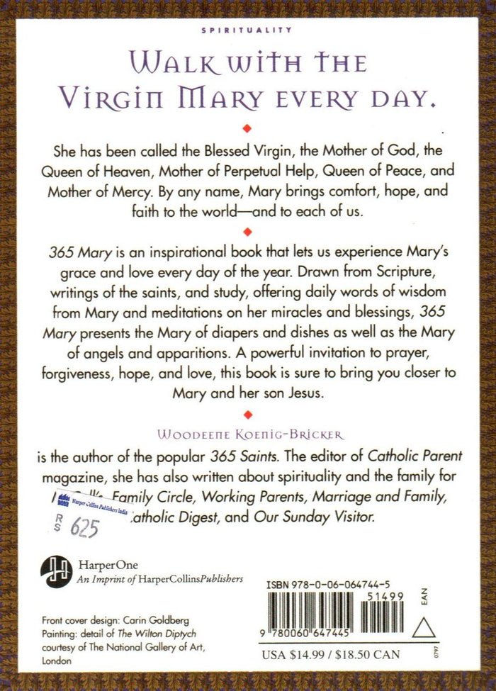 365 Mary : A Daily Guide to Mary's Wisdom and Comfort
