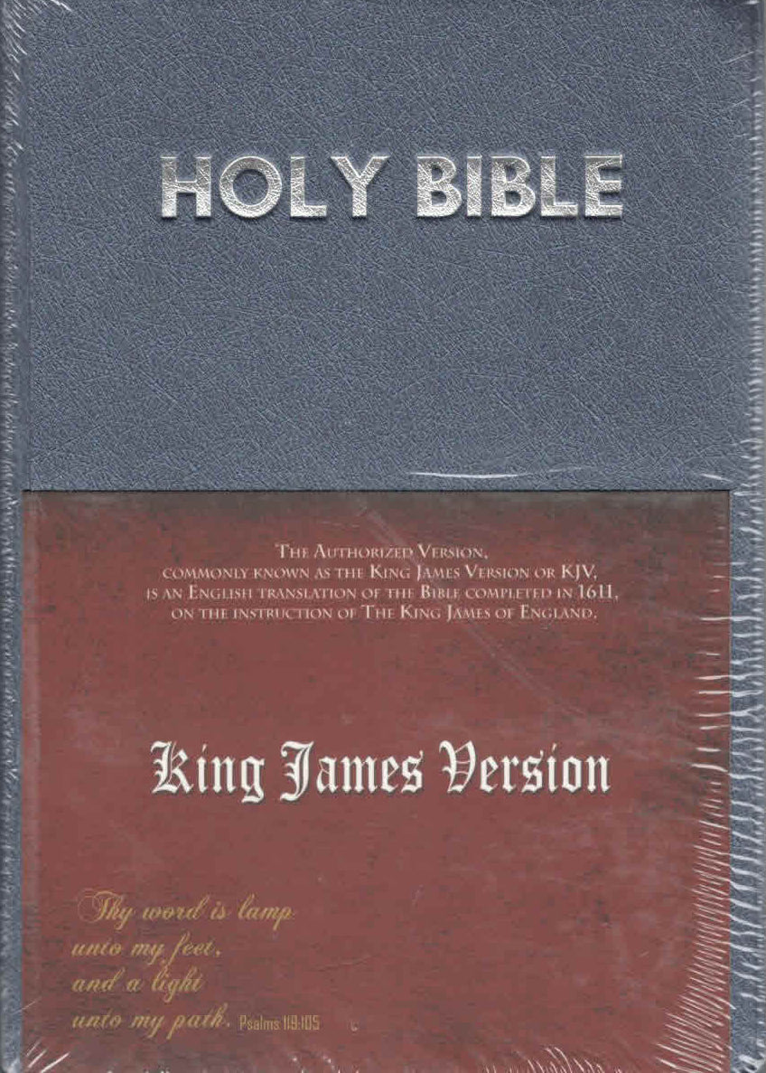 KJV Compact Pearl Vinyl Blue