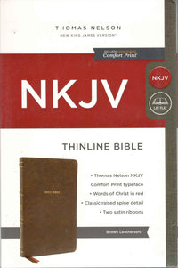 NKJV Thinline Bible Red Letter Edition