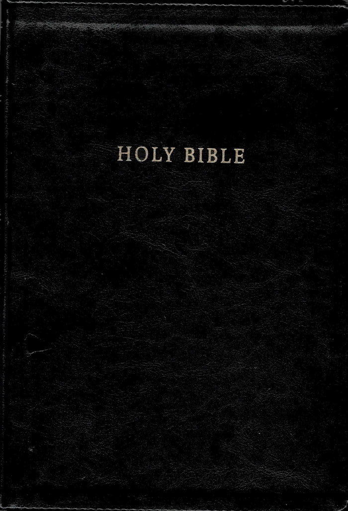 NKJV Super Giant Print Reference Bible, Classic Black LeatherTouch