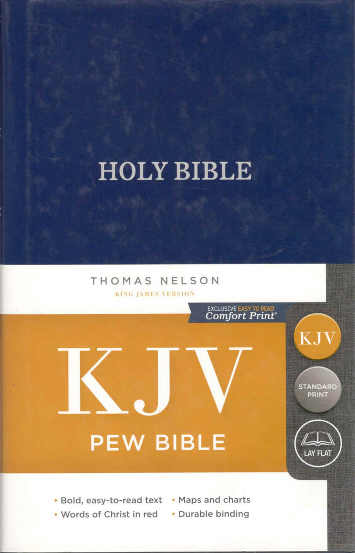 KJV Pew Bible Comfort Print: Holy Bible