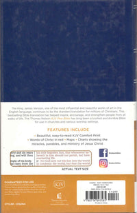 KJV Pew Bible Comfort Print: Holy Bible