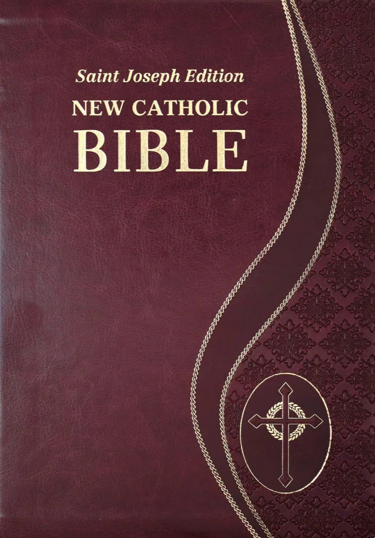 St. Joseph New Catholic Bible (Burgundy)