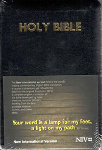 NIV Holy Bible Compact, Black