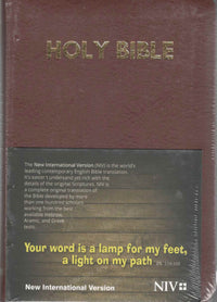 NIV Holy Bible Compact, British Tan