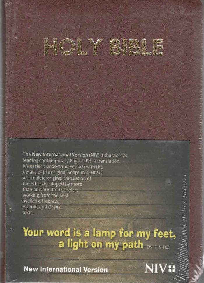 NIV Holy Bible Compact, British Tan